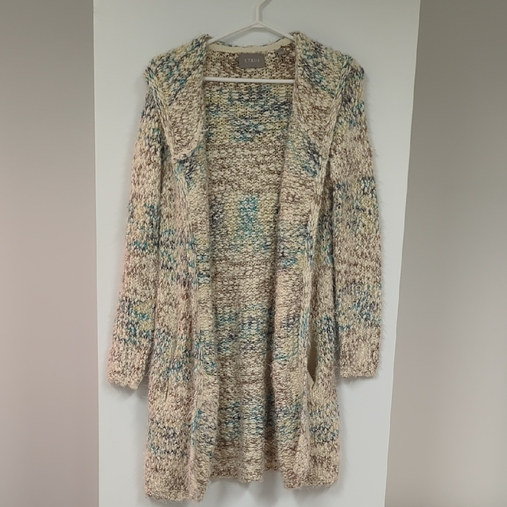 Cozy Multicolor Hooded Sweater